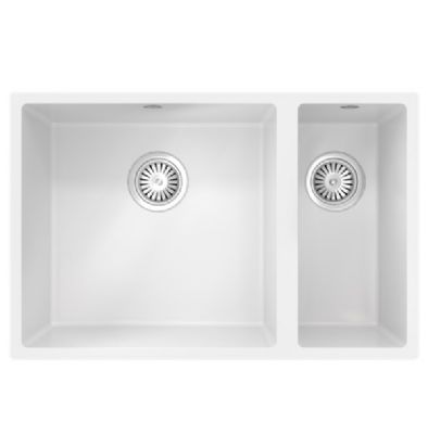 images/ELLSI COMITE MATT WHITE 1.5 BOWL INSET/UNDERMOUNTED SINK, PDT-000096